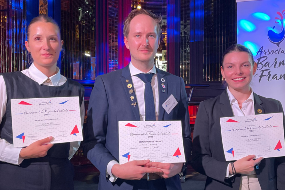 43 ans sans victoire mais cette fois la France est bien championne du monde de cocktails