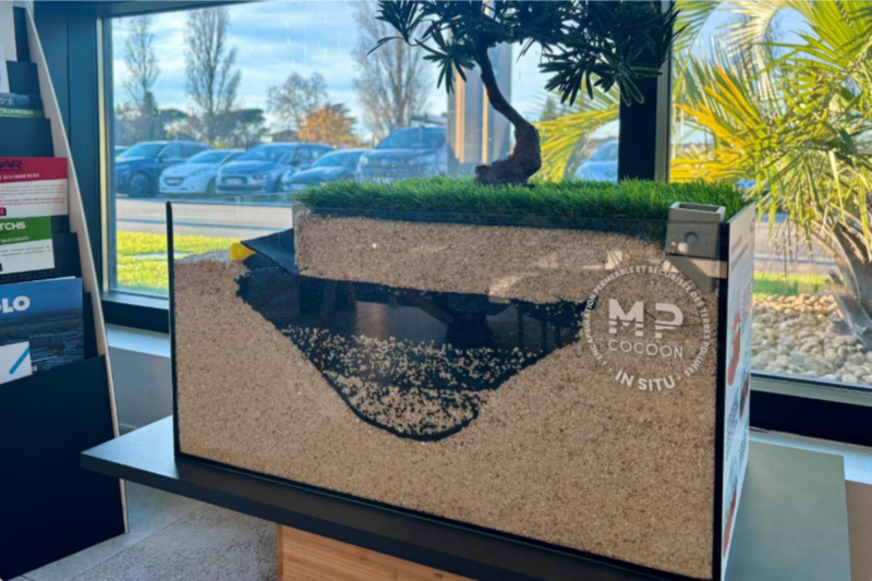 Une entreprise fran&ccedil;aise brille au plus grand rendez-vous mondial de la tech avec son dispositif de champignons faisant dispara&icirc;tre les PFAS