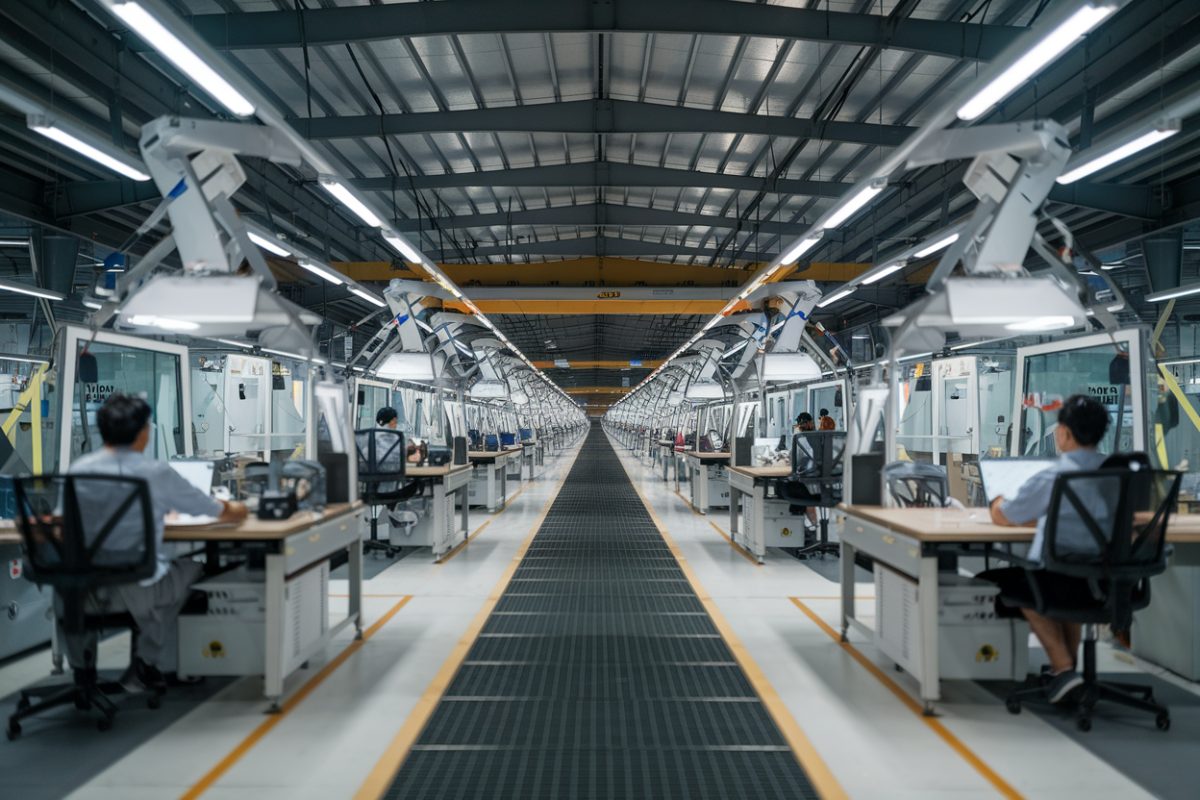 Usine SEB en Asie avec machines avanc&eacute;es