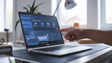 Gestionnaire des tâches Windows affichant l’usage CPU, RAM et disque